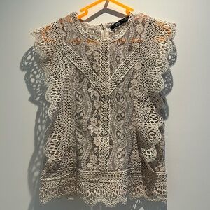 Zara Woven Top, Size:M